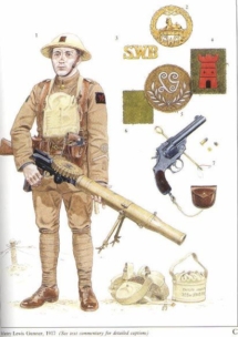 1917 Lewis Gunner