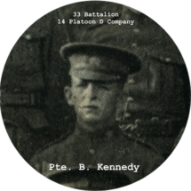Burt R. Kennedy, 33rd Battalion