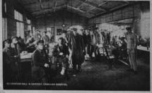 Recreation Hall & Canteen, Canadian Hospital Post Card.