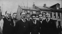 April 5, 1919, male wedding parties, Mr. James Vause, Burt Kennedy, James Burton Kennedy, Bill Kuhn, Bob Kennedy, Jack Kennedy, Harold Sneider