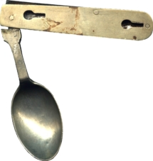 Messkit Spoon WWI, Dad's collection