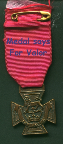 Medal of Valour, Unknown